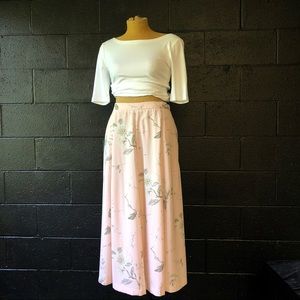 Romantic Blush Pink Koret Skirt